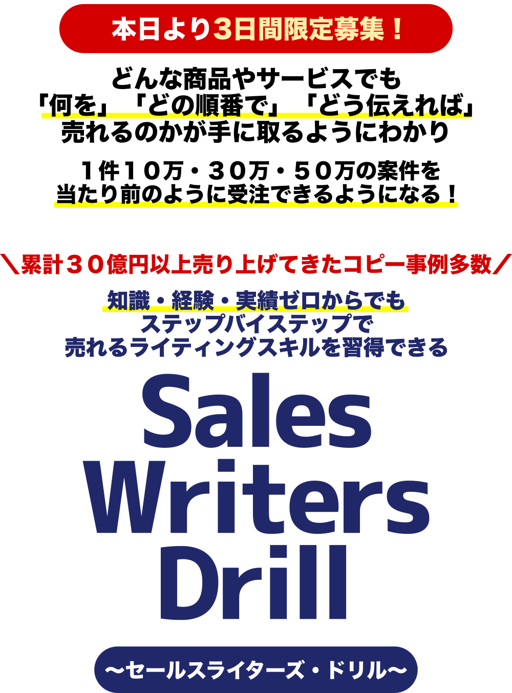 セールスライター認定コース、テンプレート習得コース、スワイプファイル集 セールスライター認定コース、テンプレート習得コース、スワイプ